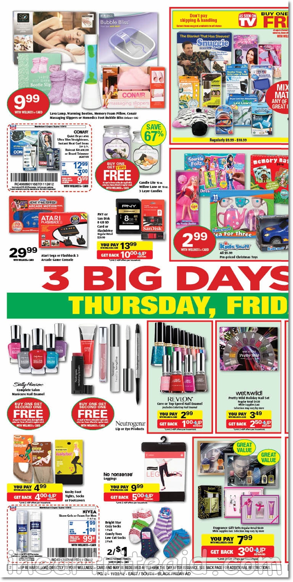 i heart rite aid ad scans: black friday 11/22 - 11/24 - What Stores Give Out Gift Cards On Black Friday
