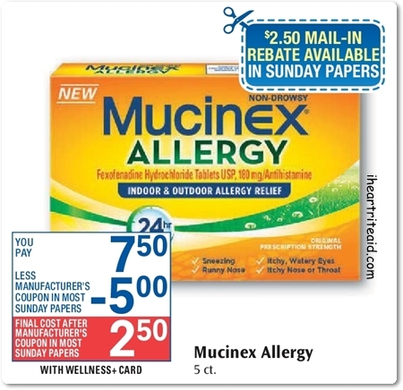 Mucinex coupons december 2018